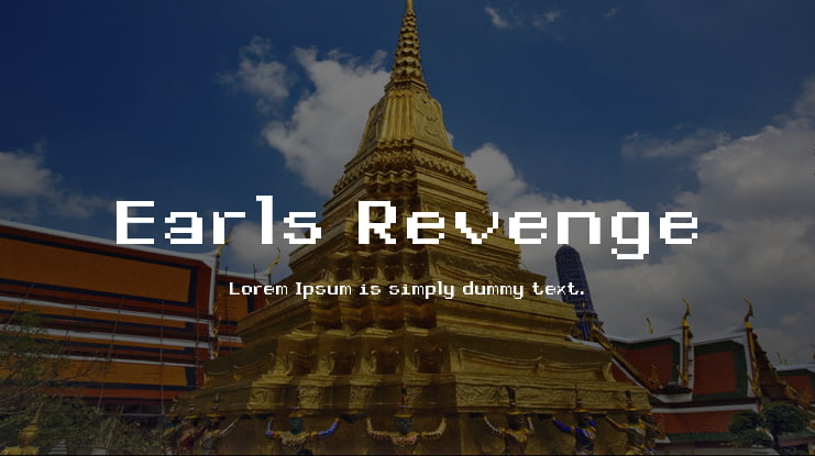 Earls Revenge Font