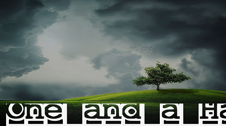 One and a Half Feet Under Font