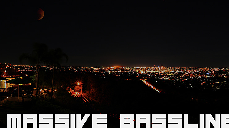 Massive Bassline Font Family