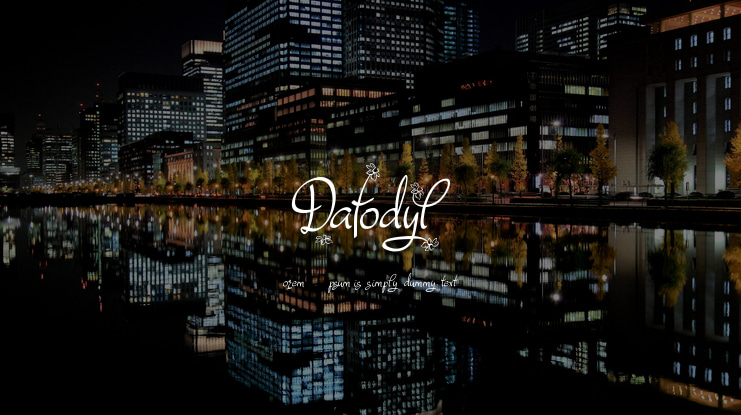 Dafodyl Font