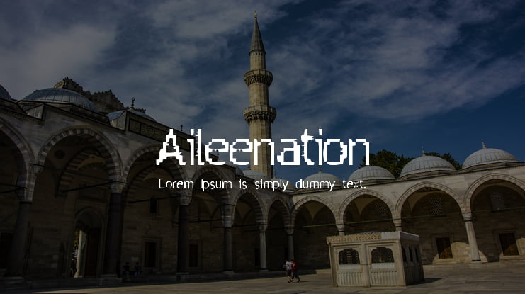 Aileenation Font