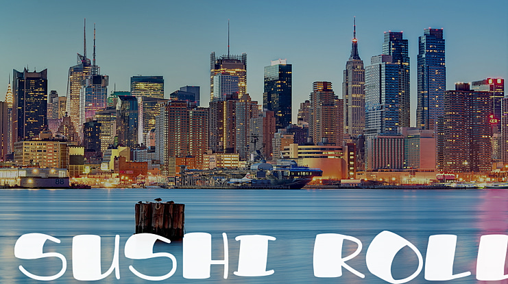 Sushi Roll Font Family