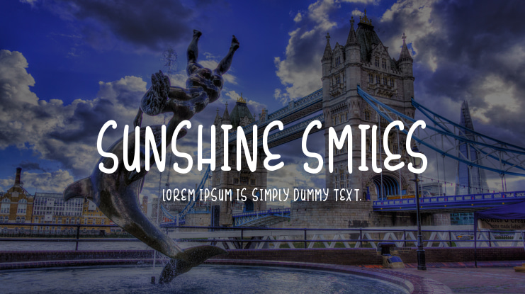 Sunshine Smiles Font Family