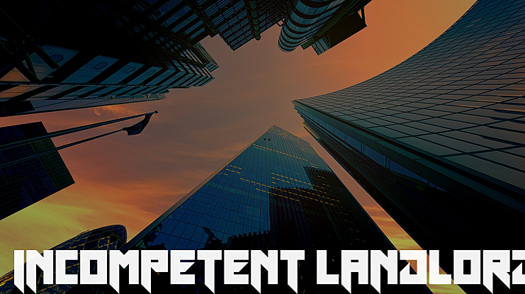 Incompetent Landlord Font