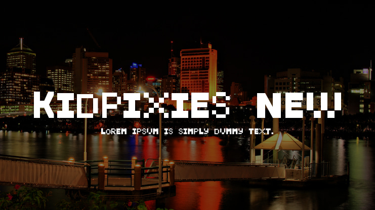 KidPixies New Font