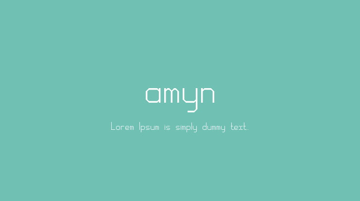 amyn Font