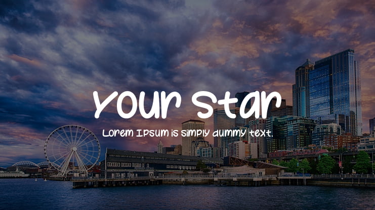 Your Star Font
