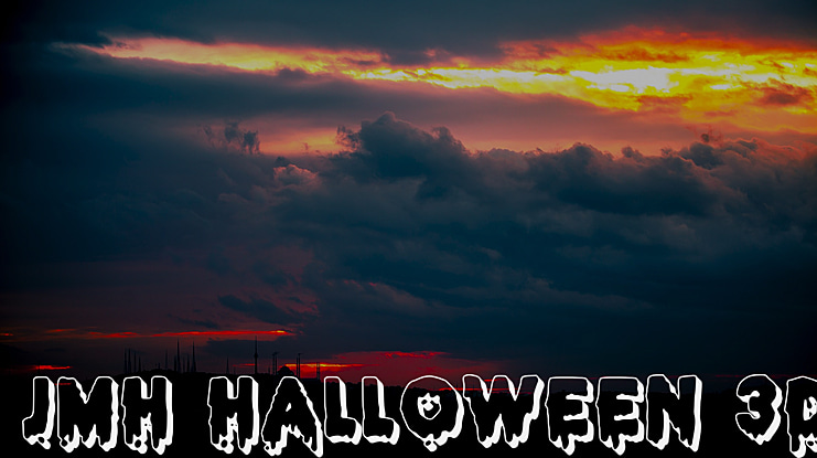 JMH HALLOWEEN 3D Font Family