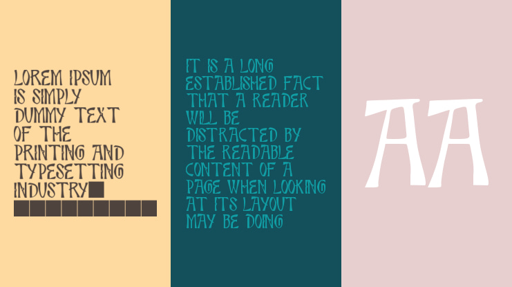 JMH Bamboo Caps Font