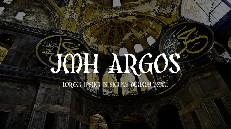JMH Argos Font