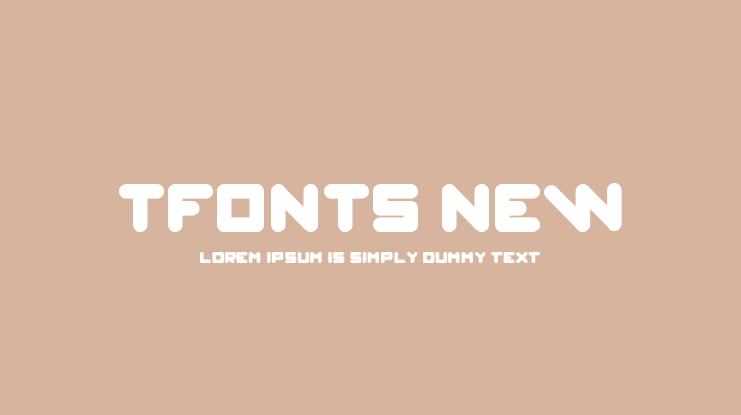 TFonts New Font