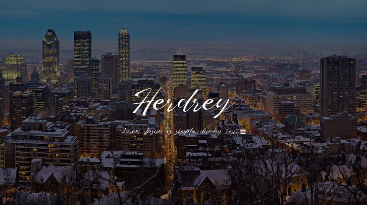 Herdrey Font