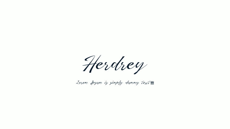 Herdrey Font