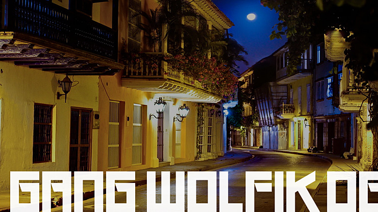 Gang Wolfik OG Font