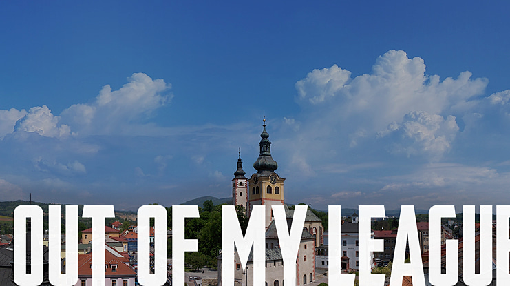 Out Of My League Font