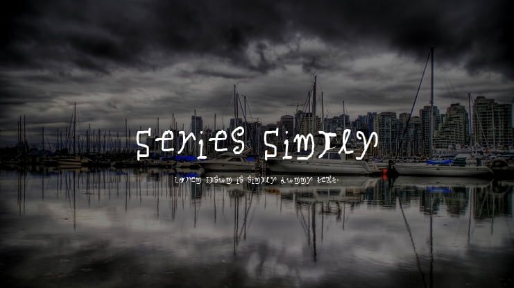 Series Simply Font