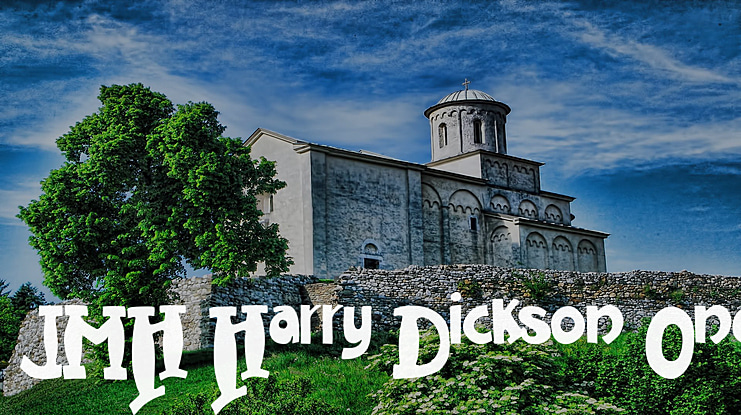 JMH Harry Dickson One Font Family