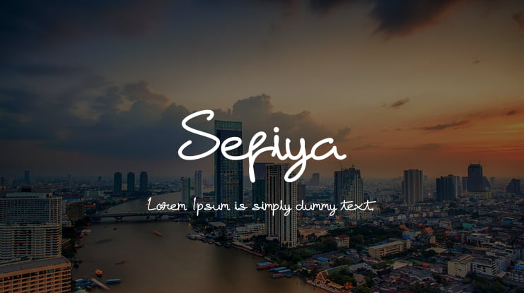 Sefiya Font