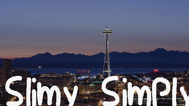 Slimy Simply Font