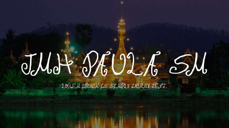 JMH Paula SM Font