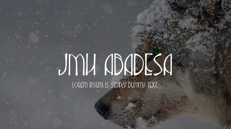 JMH Abadesa Font