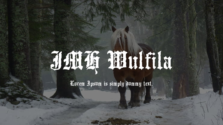 JMH Wulfila Font Family
