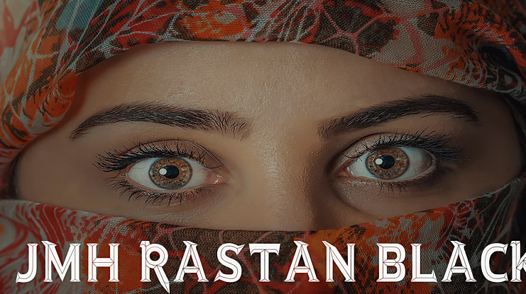 JMH Rastan Black Font Family
