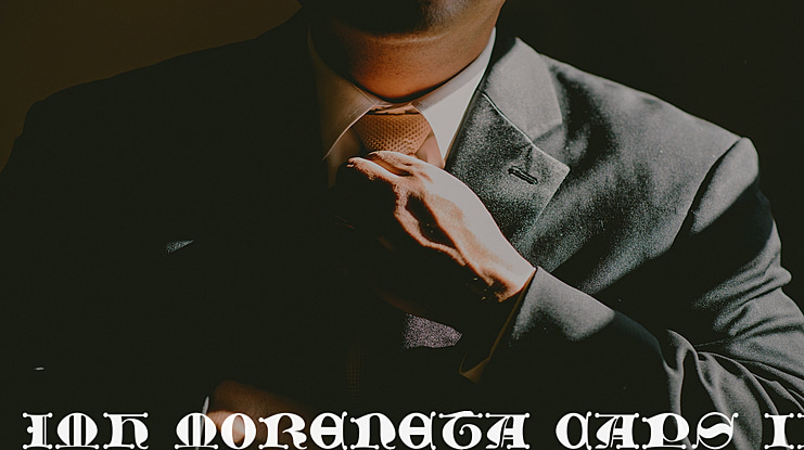 JMH Moreneta CAPS II Font