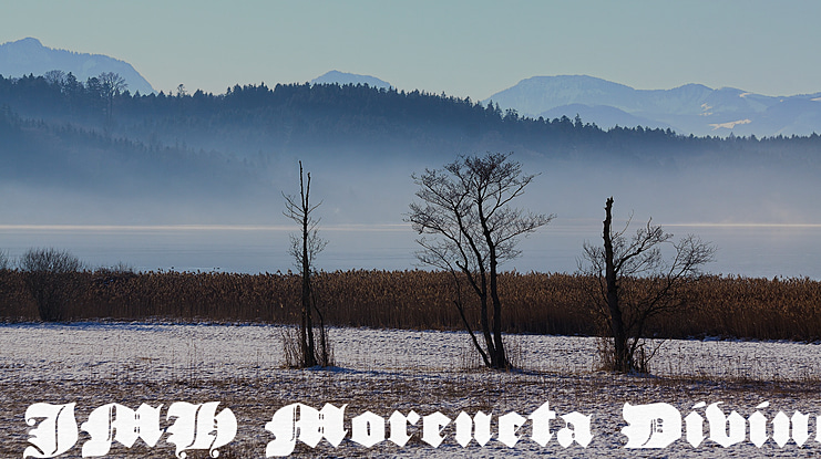 JMH Moreneta Divine Font Family