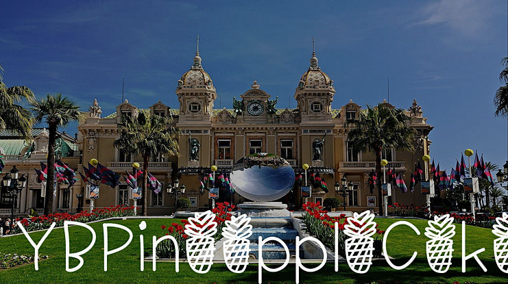 YBPineappleCake Font