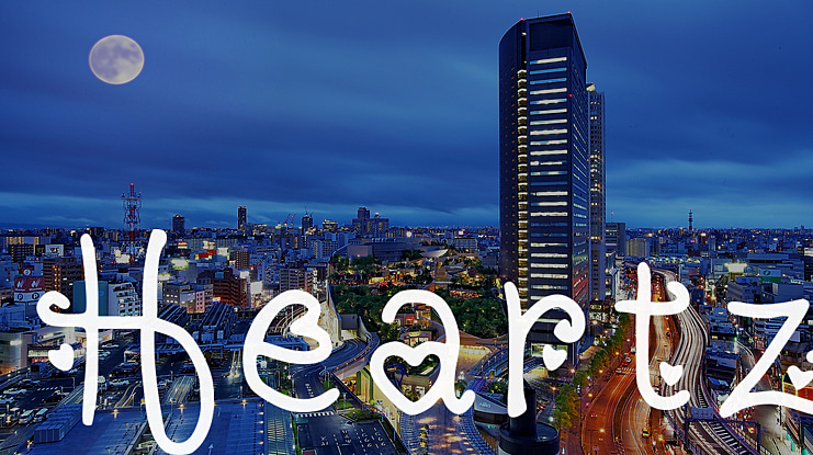 Heartz Font