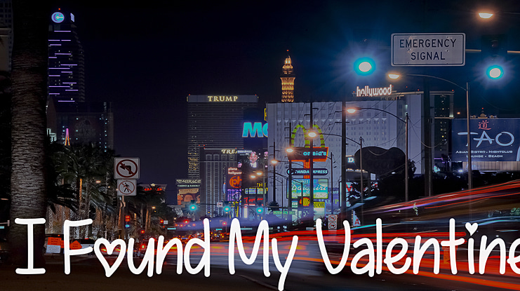 I Found My Valentine Font Family