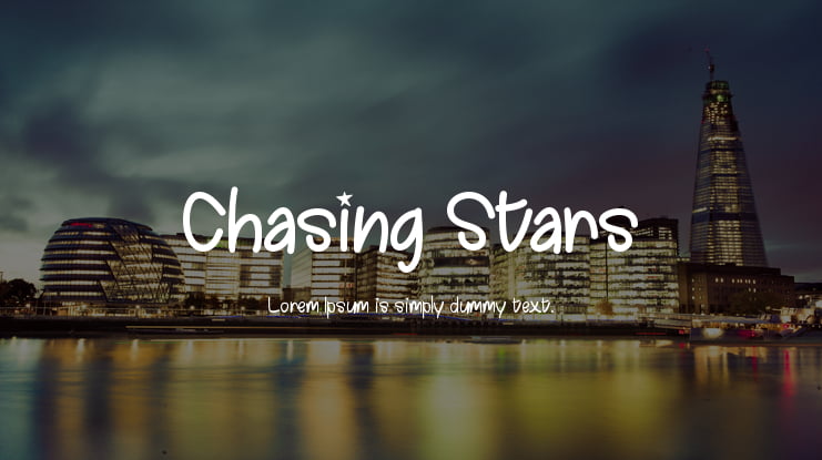 Chasing Stars Font