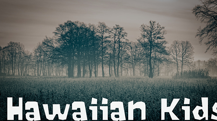 Hawaiian Kids Font