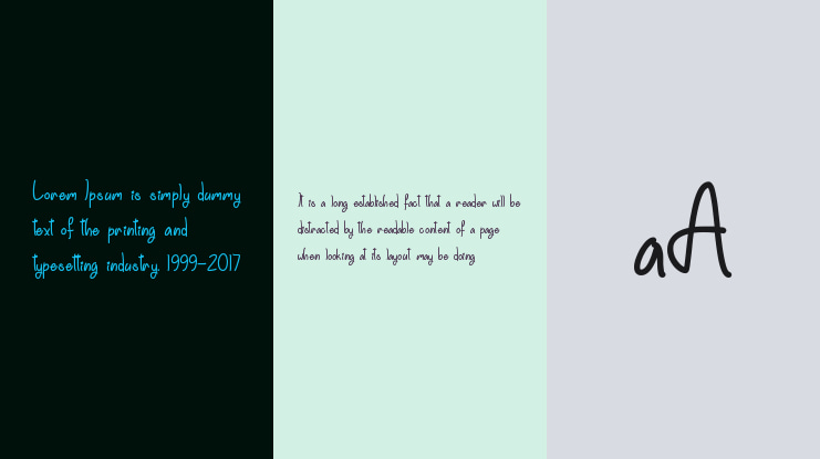 Einhorn Schrift Font Family