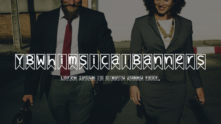 YBWhimsicalBanners Font