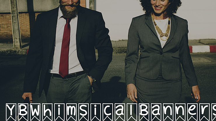 YBWhimsicalBanners Font