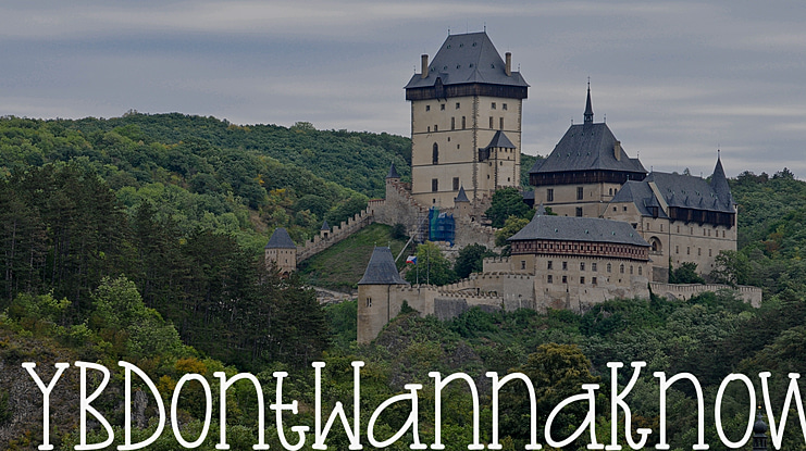 YBDontWannaKnow Font