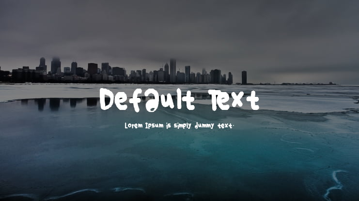 Default Text Font