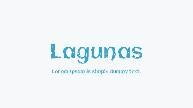 Lagunas Font