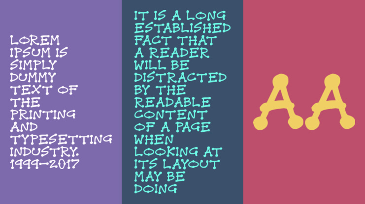 Dot Stick Doodles Font Family