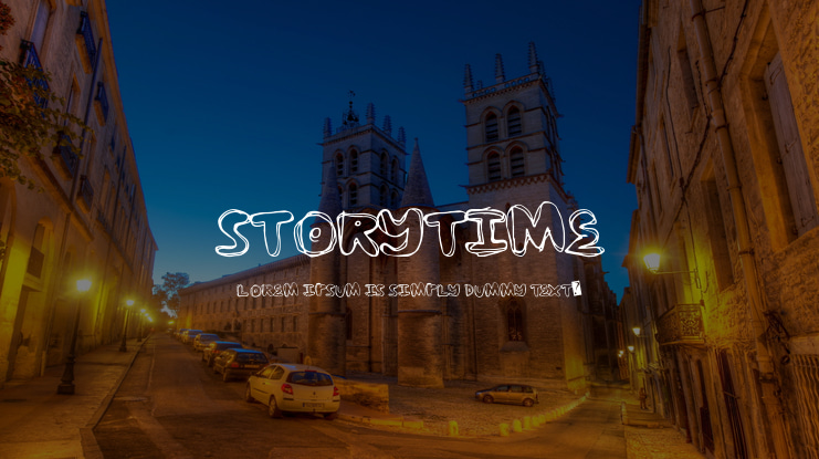 StoryTime Font