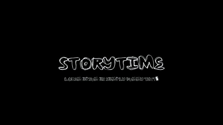 StoryTime Font