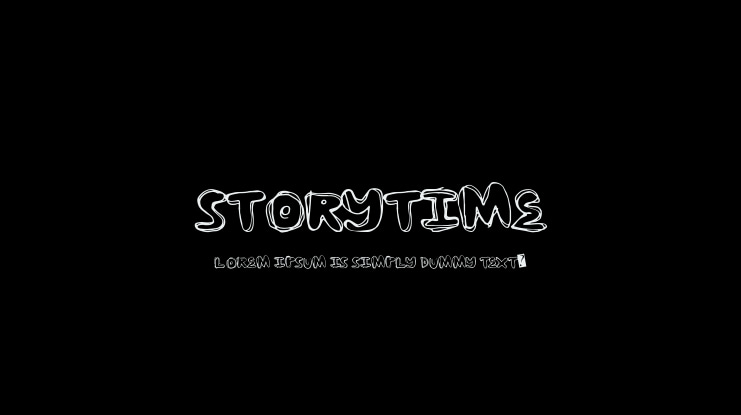 StoryTime Font