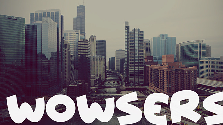 Wowsers Font Family