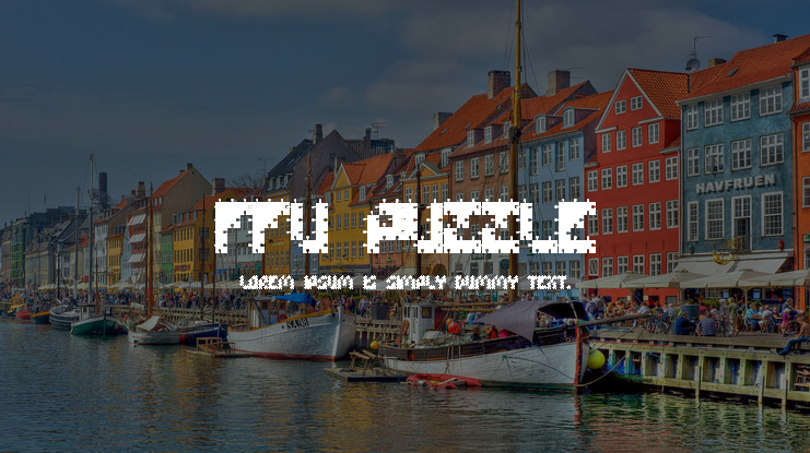 FFU Puzzle Font