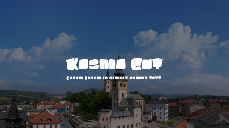 Kosmo Cat Font Family