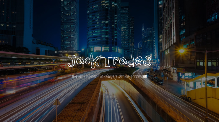 JackTrades Font