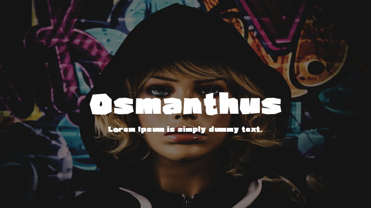 Osmanthus Font