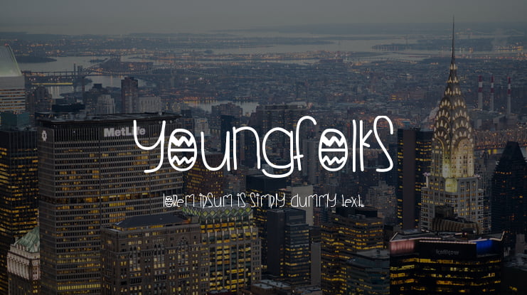 YoungFolks Font